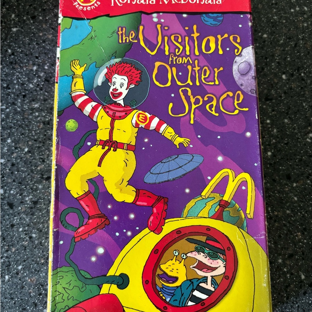 The Wacky Adventures of Ronald McDonald - McDonald's VHS complete set from 1999